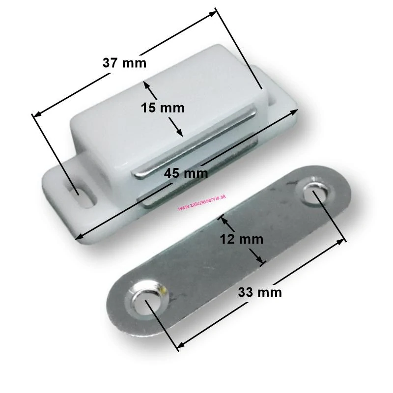 Magnet k dverné sieti